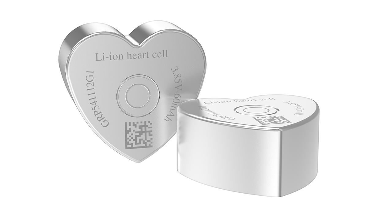 心形紐扣電池