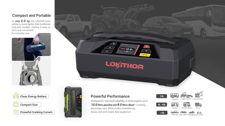 Lokithor JTC4250應(yīng)急啟動電源